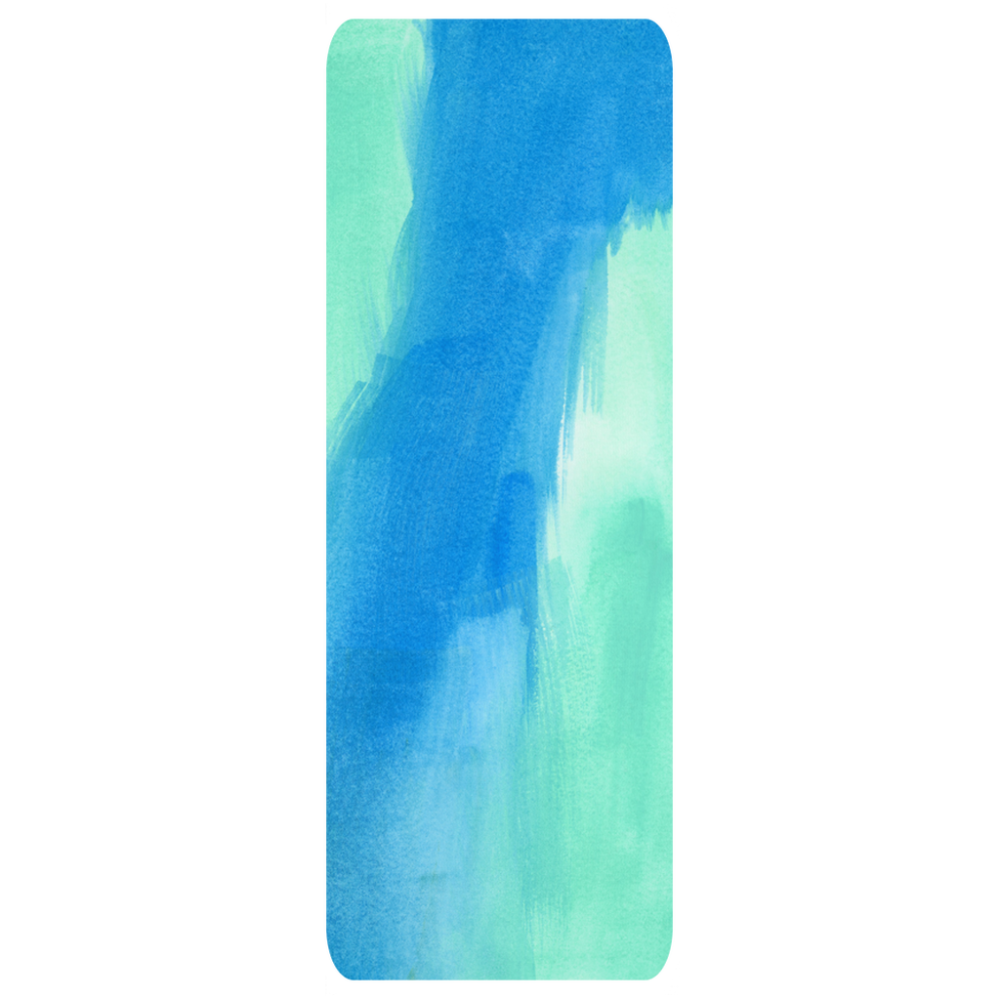 Cerulean and Ice Yoga Mat