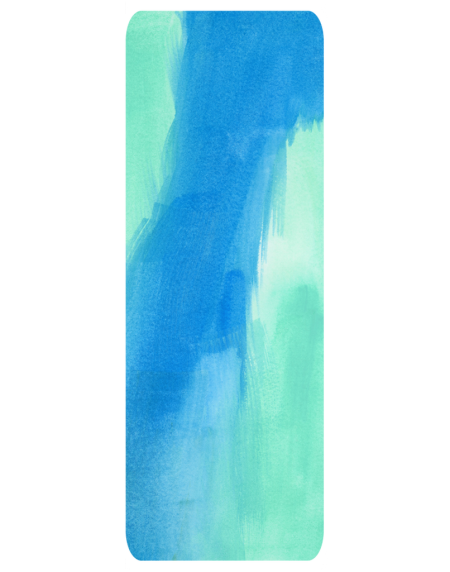 Cerulean and Ice Yoga Mat