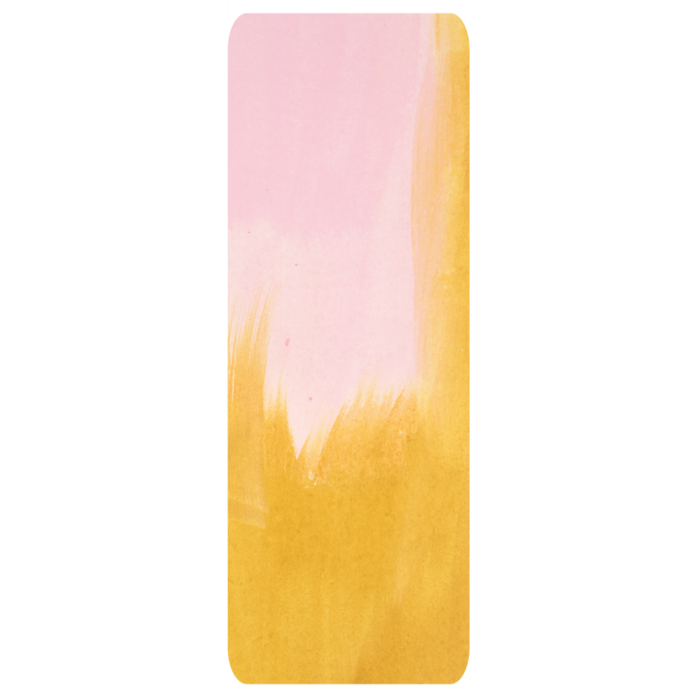 Cotton Candy and Marigold Yoga Mat