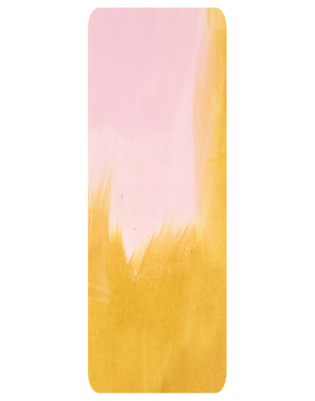 Cotton Candy and Marigold Yoga Mat