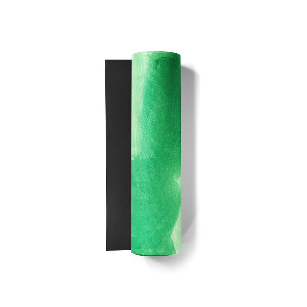 Cobalt Green and Mint Green Yoga Mat - Image 2