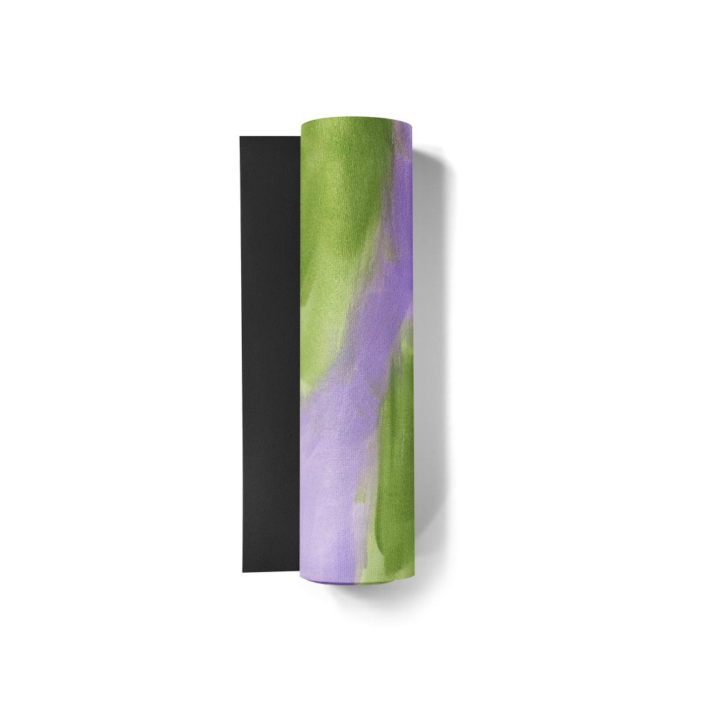 Lilac and Moss Yoga Mat - Image 2