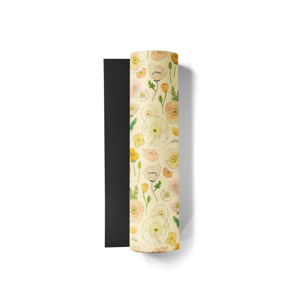 California Poppies Yoga Mat - Image 2