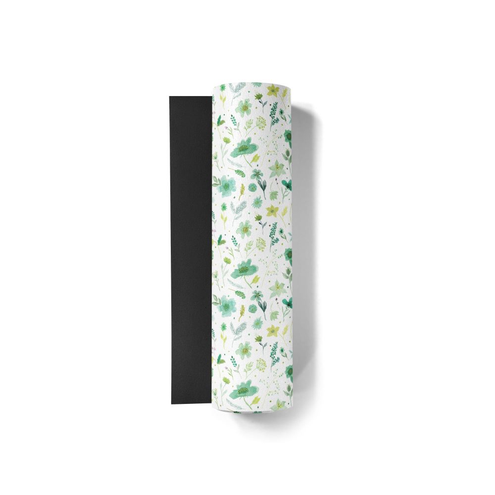 Verdant Flowers Yoga Mat - Image 2
